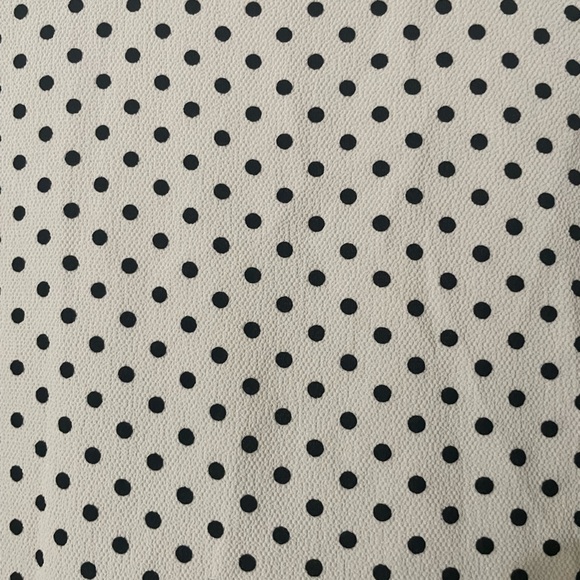 H&M Size 4 Mock Neck Polka Dot Print Blouse - Picture 2 of 3